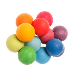 Grimm's Rattles and grasping toys
